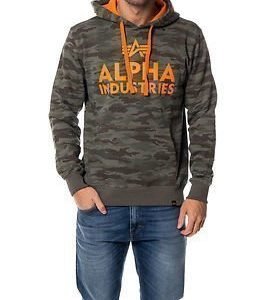 Alpha Industries Foam Print Hoody Camouflage