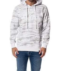 Alpha Industries Foam Print Hoody White Camo