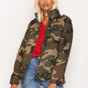 Alpha Industries M-65 Vintage Cw Bomber Takki Camo