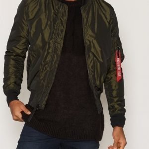 Alpha Industries MA-1 LW Iridium Takki Dark Green