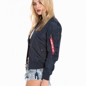 Alpha Industries Ma-1 Tt Wmn Bomber Takki Blue