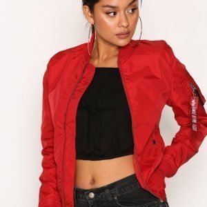 Alpha Industries Ma-1 Tt Wmn Bomber Takki Red