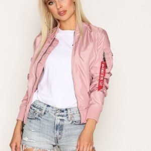 Alpha Industries Ma-1 Tt Wmn Bomber Takki Silver Pink