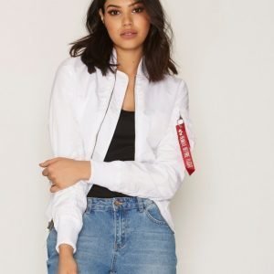 Alpha Industries Ma-1 Tt Wmn Bomber Takki White