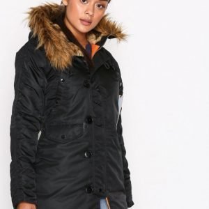 Alpha Industries N-3 B Vf 59 Wmn Untuvatakki Black