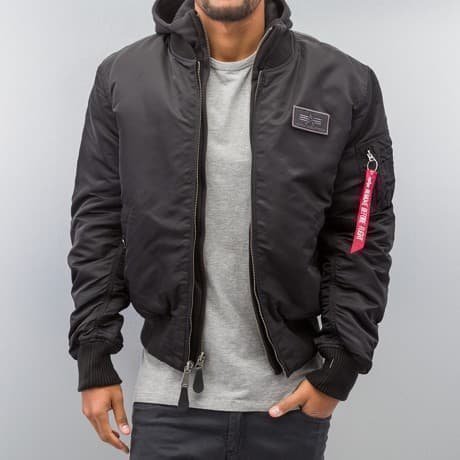 Alpha Industries Pilottitakki Musta