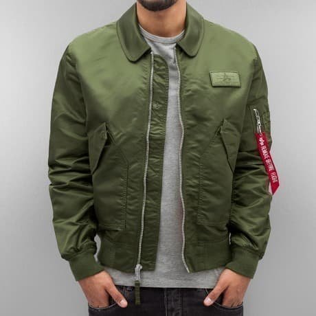 Alpha Industries Pilottitakki Vihreä