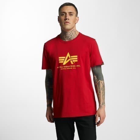 Alpha Industries T-paita Punainen