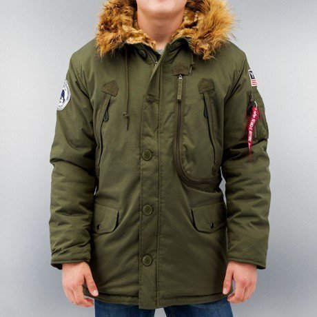 Alpha Industries Talvitakki Vihreä