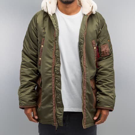 Alpha Industries Talvitakki Vihreä