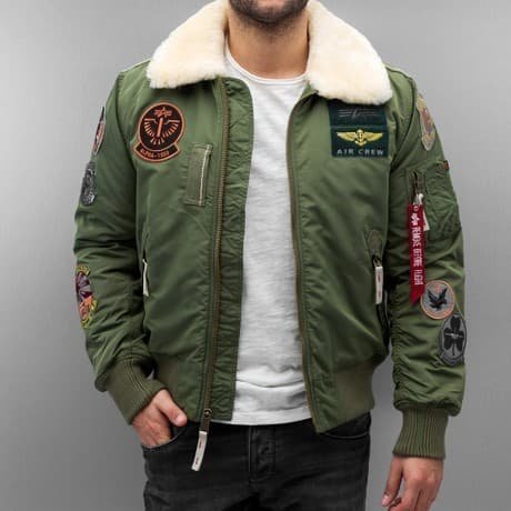 Alpha Industries Välikausitakki Vihreä