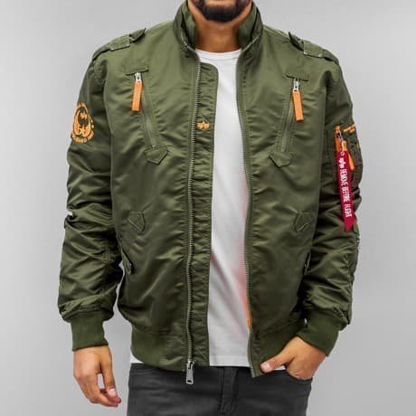 Alpha Industries Välikausitakki Vihreä