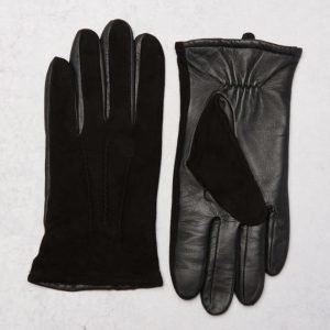 Amanda Christensen Nubuck Glove Black