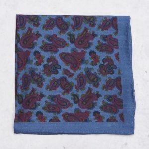 Amanda Christensen Pocket Square Navy