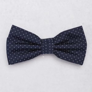 Amanda Christensen Pre-tie Navy Dott