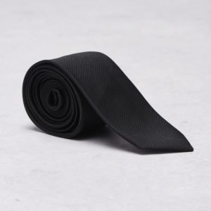 Amanda Christensen Silk Tie Black