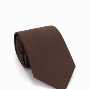 Amanda Christensen Silk Tie Solmio Brown