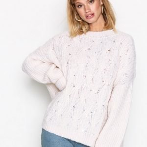 American Vintage Pullover Ml Col Rond Neulepusero Nacre