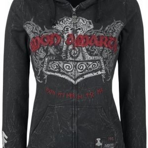 Amon Amarth Emp Signature Collection Naisten Vetoketjuhuppari