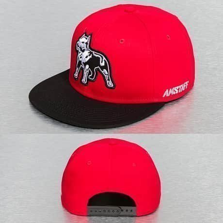 Amstaff Snapback Lippis Punainen