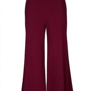 Amy Vermont Culottes Housut Viininpunainen