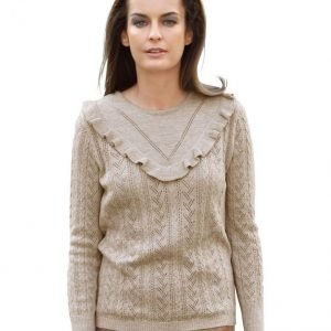 Amy Vermont Neulepusero Beige / Kullanvärinen