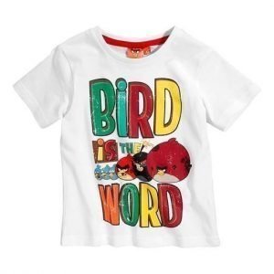 Angry Birds T-paita Valkoinen