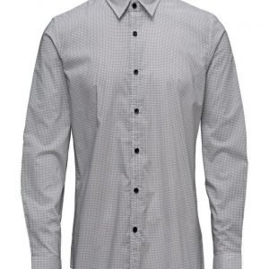 Antony Morato Shirt Long Sleeve With Fabric Print