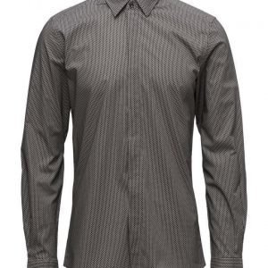 Antony Morato Shirt Long Sleeves With Printed Fabric