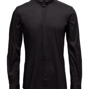 Antony Morato Shirt With Piercing On Front Center Collar muodollinen paita