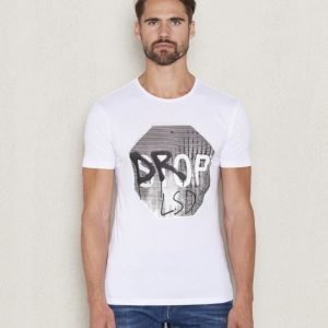 Antony Morato T-shirt Print Drop LSD 1000 Bianco