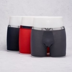 Armani 3-Pack Boxer Red/Marine/Anthracite