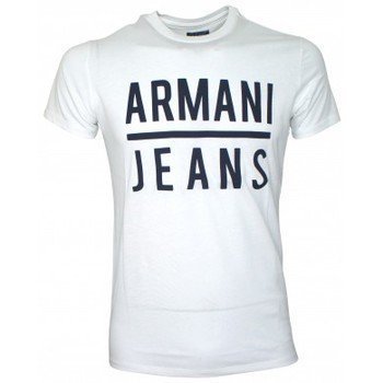 Armani Jeans Tee-shirt B6A79UL noir lyhythihainen t-paita