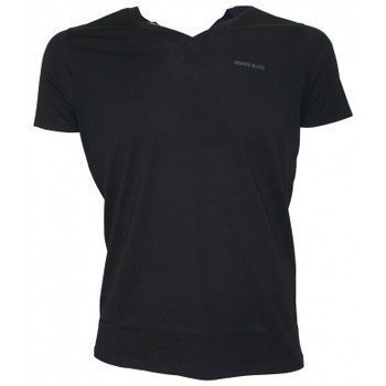 Armani Jeans Tee-shirt B6A79UL noir lyhythihainen t-paita