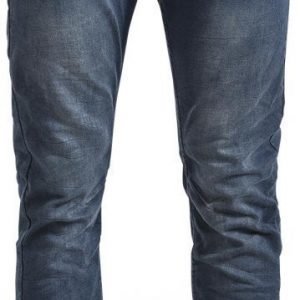 Authentic Style Urban Surface Dark Blue Jeans Farkut