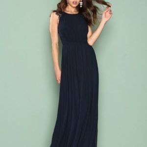 Ax Paris Chiffon Maxi Dress Maksimekko Navy