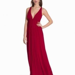 Ax Paris Deep Neckline Maxi