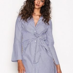 Aéryne Isia Dress Loose Fit Mekko Blue / White