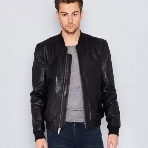 BLK DNM Leather Jacket 81 Black