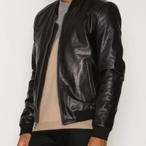 BLK DNM Leather Jacket 81 Takki Black