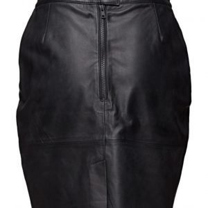 BLK DNM Leather Skirt 12 kynähame