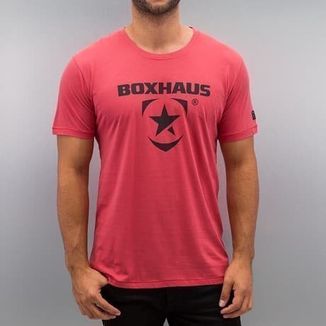 BOXHAUS Brand T-paita Punainen