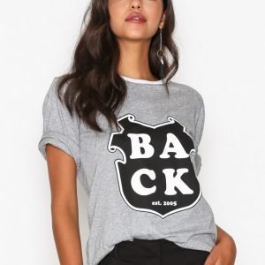 Back Box T-Shirt Pusero Grey Melange