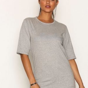 Back Box T-Shirt T-Paita Grey Melange