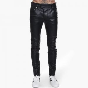 Balmain Leather Trousers