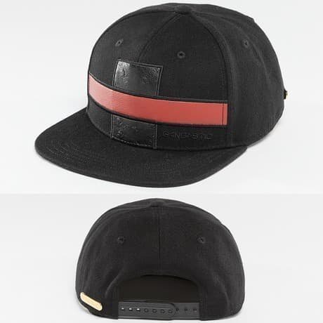 Bangastic Snapback Lippis Musta