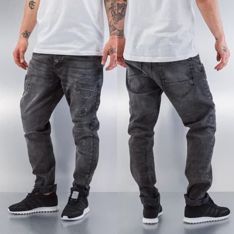Bangastic Straight Fit Farkut Harmaa