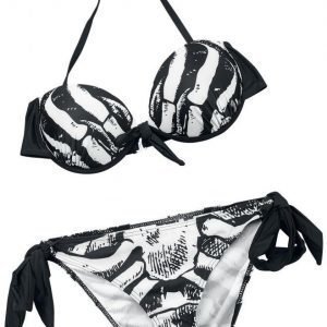 Banned Black Ribcage Bikinit