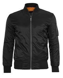 Basic Bomber Jacket black