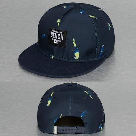 Bench Snapback Lippis Sininen